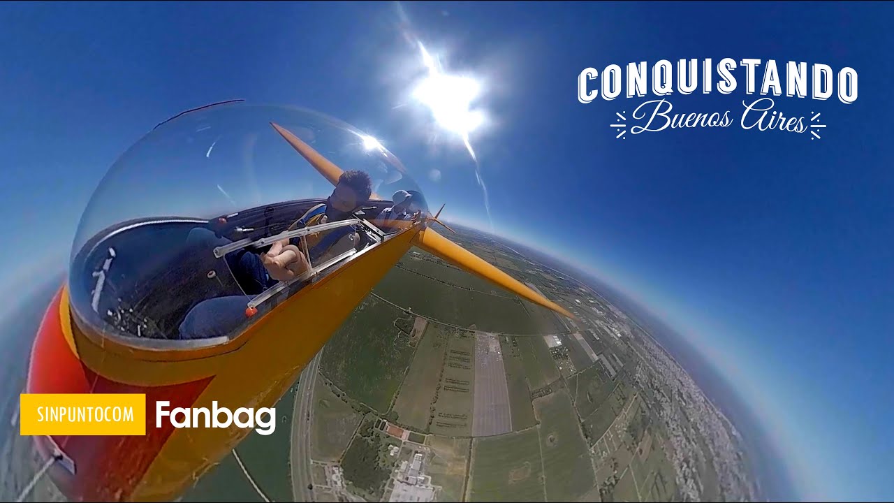 VOLAR en PLANEADOR: suspendido en el aire SIN MOTOR #ConquistandoBA @SINPUNTOCOM