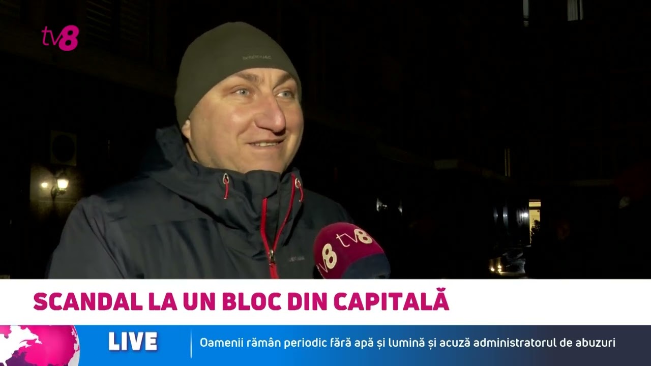 Scandal la un bloc din capitală: locatarii rămân periodic fără apă și lumină