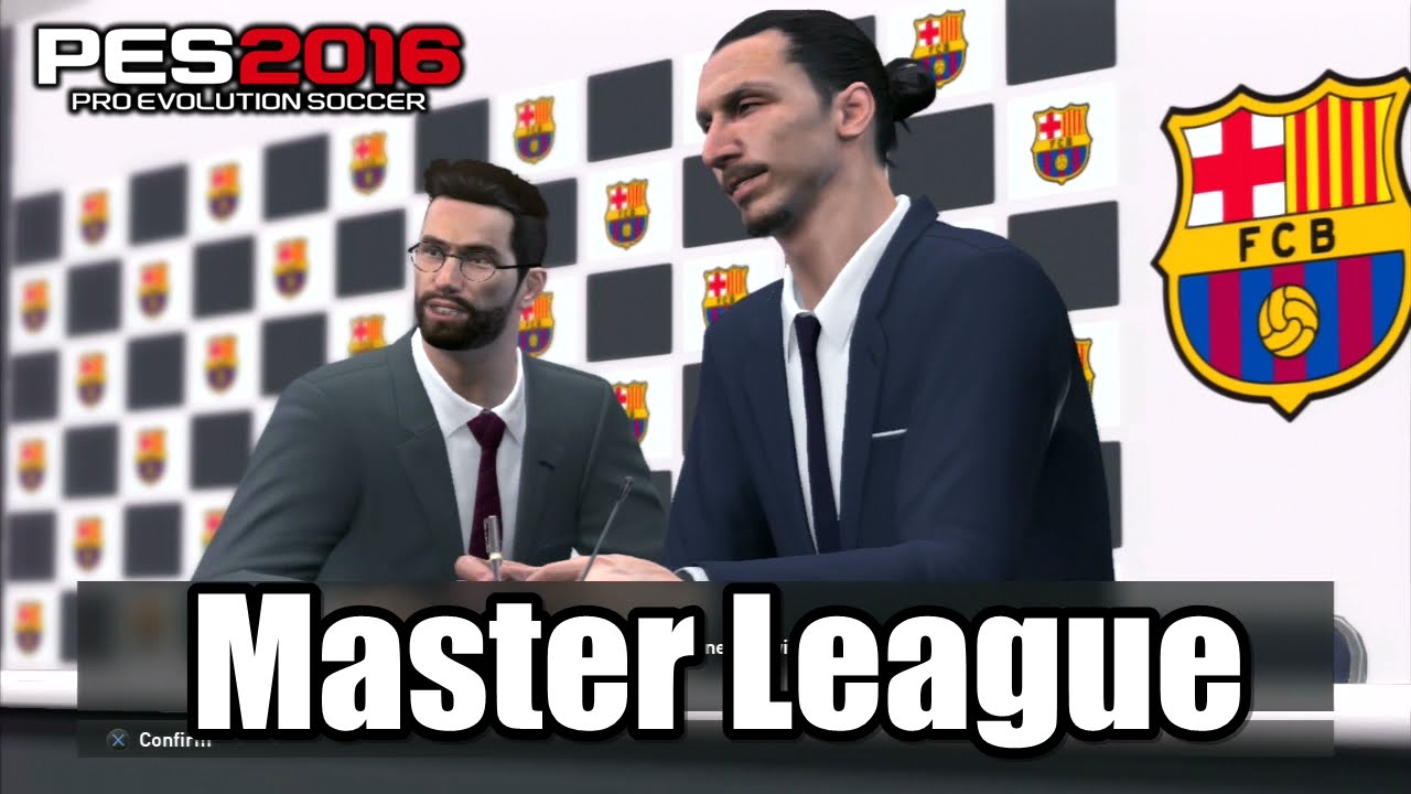 PES 2016 Master League Gameplay ps3