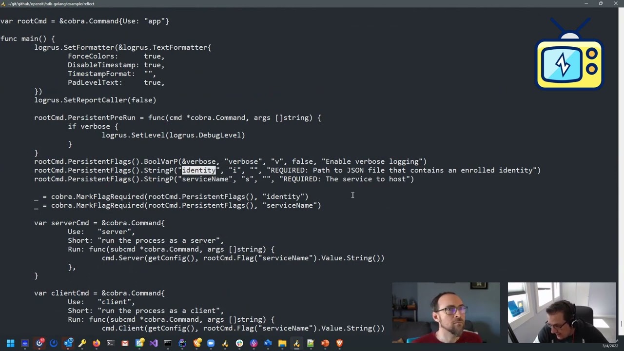 What are the bare-minimum steps to get OpenZiti-embedded zero trust networking in my app?