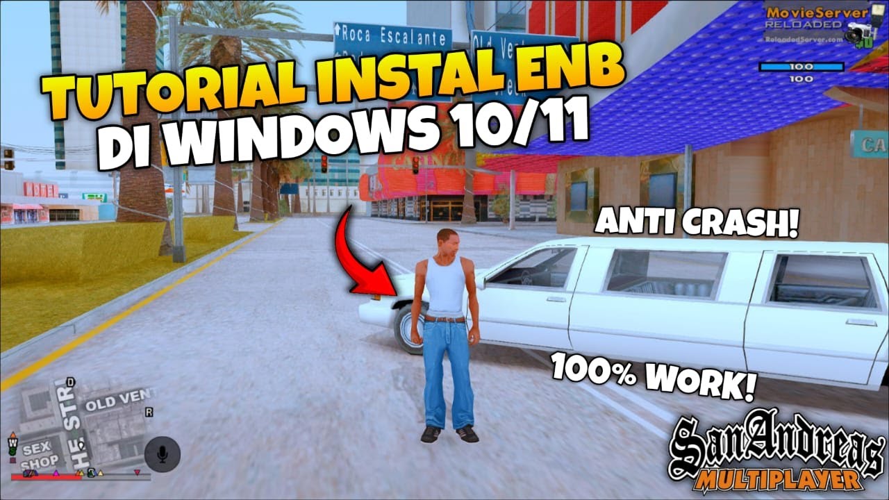 TUTORIAL INSTAL GTA + ENB TANPA CRASH DI WINDOWS 10/11 WORK 100%!!