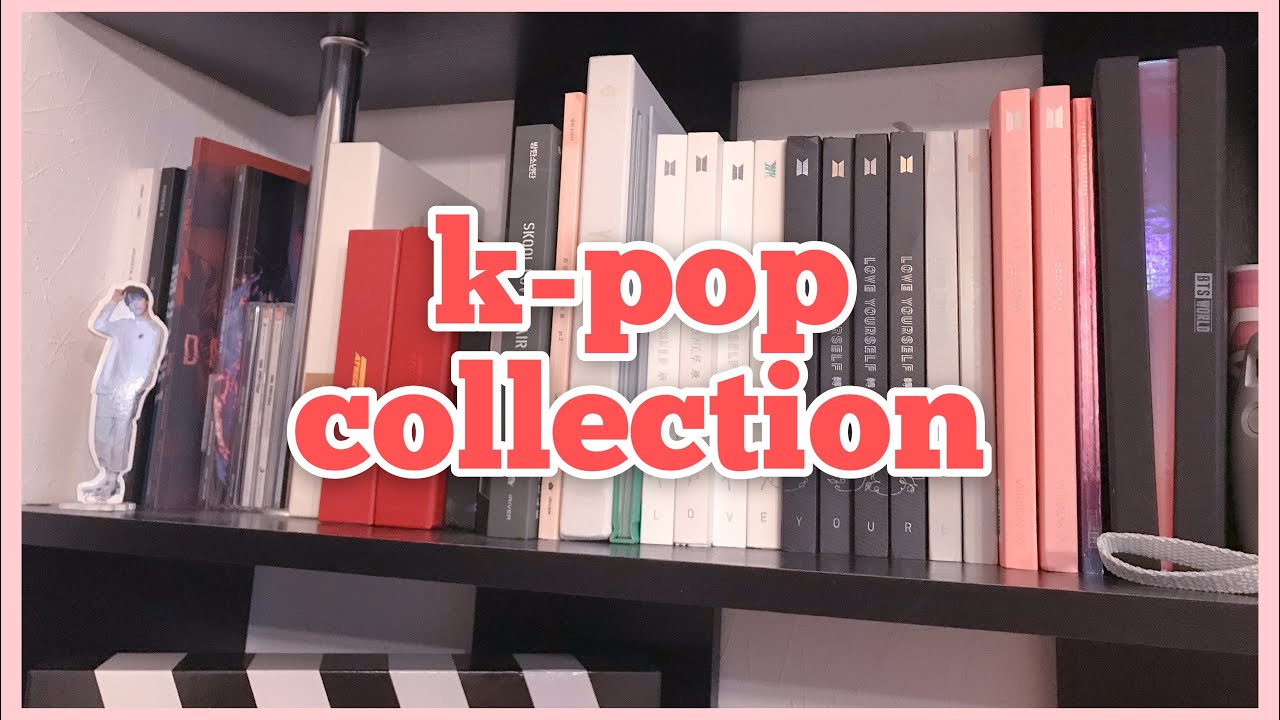 My k-pop album collection | room tour 2019 | bt21, bts
