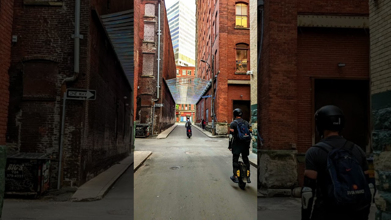 EUC POV - 25 Mile Ride thru Pittsburgh