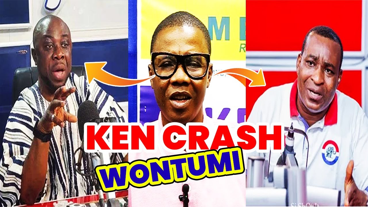 Its Turns Bl00dy! Hon Ken's boy cr@shes Oheneba of Wontumi Radio 