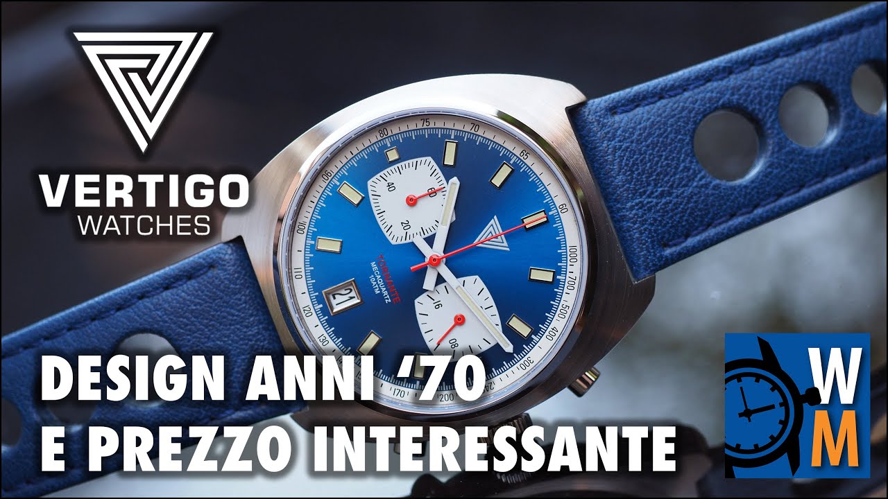 Vertigo Tornante, il cronografo in stile racing con movimento Mecaquartz di Seiko