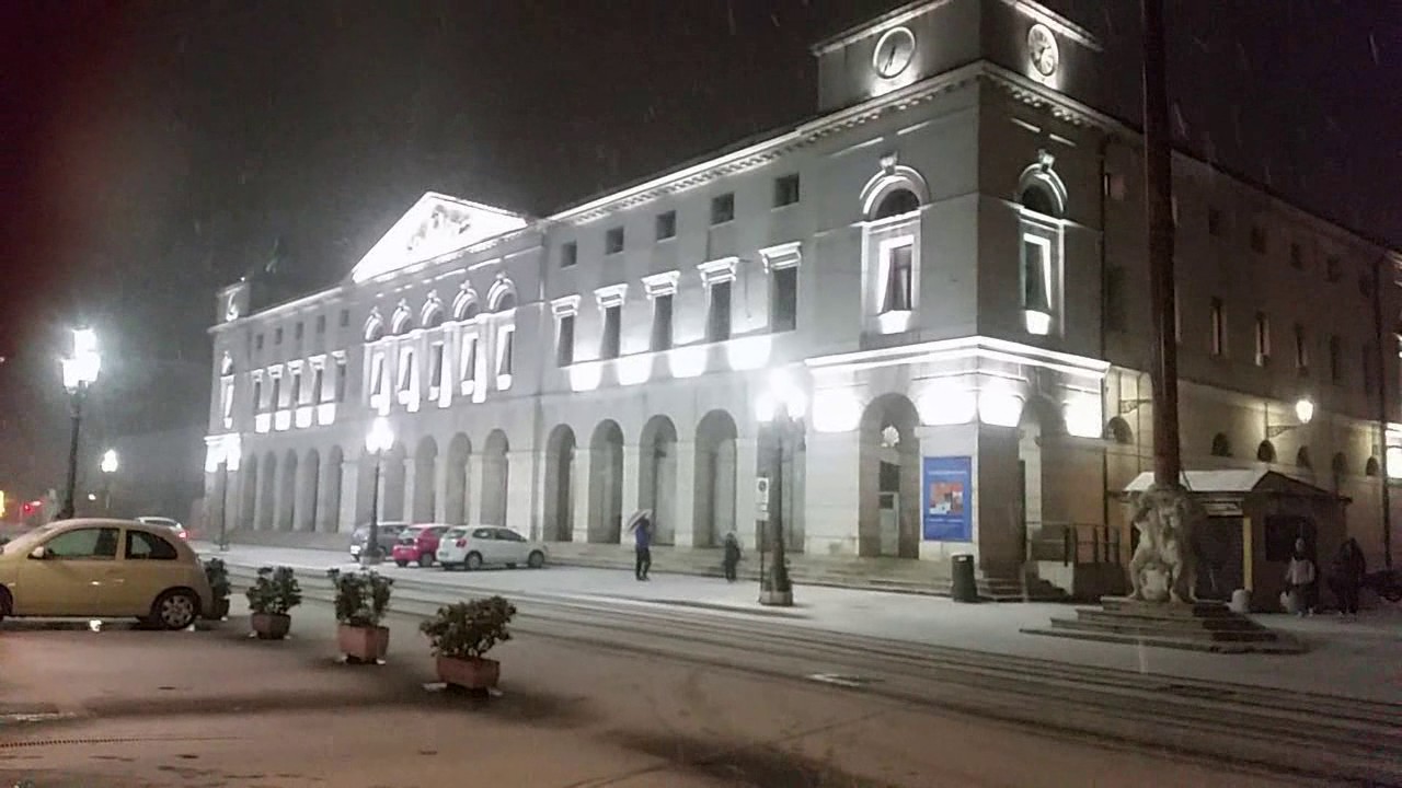 Neve a Chioggia e Sottomarina 13/01/2017