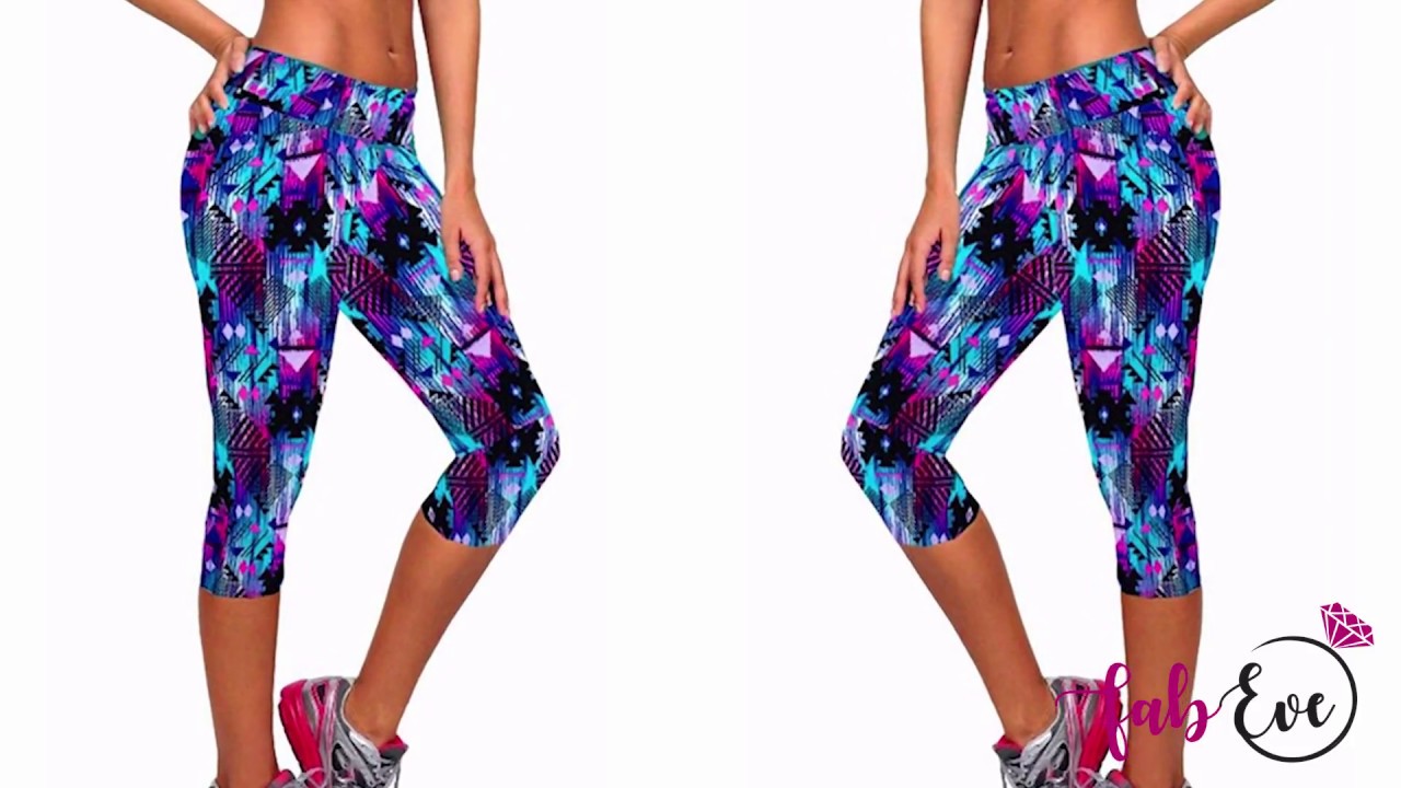 8 Color Capri Sport Yoga Leggings Pants