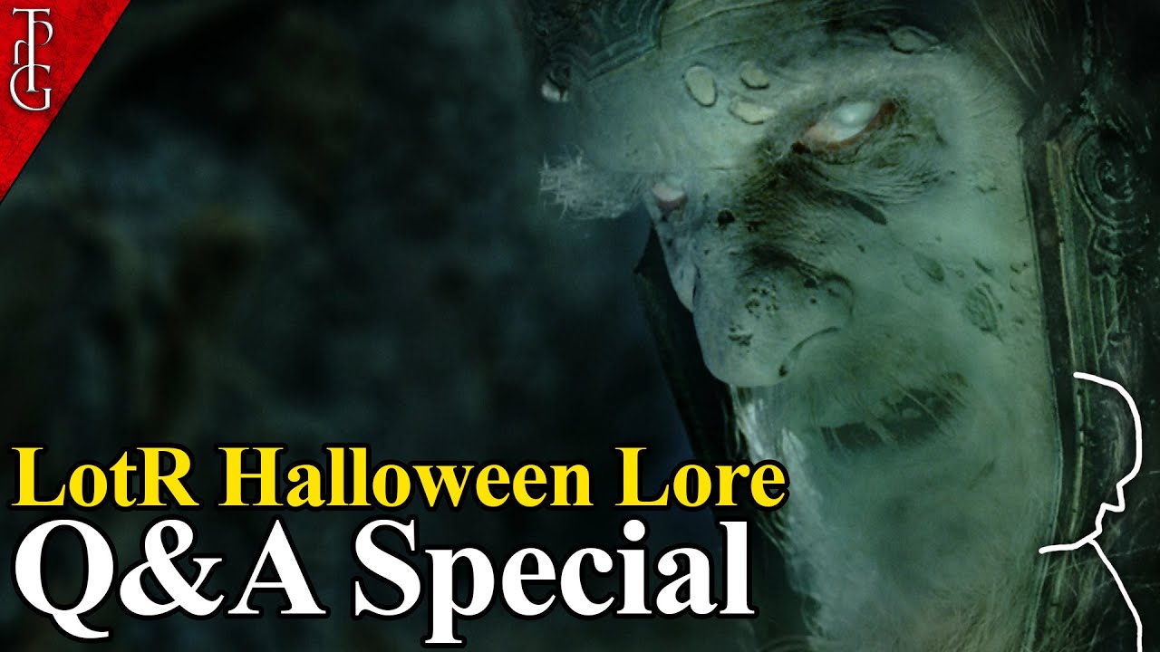 Lord of the Rings (Pre-) Halloween Lore Q&A Stream - Talking about some Spooky Creatures' Lore
