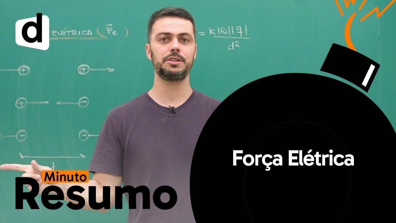 F&Iacute;SICA: FOR&Ccedil;A EL&Eacute;TRICA | MINUTO RESUMO | DESCOMPLICA