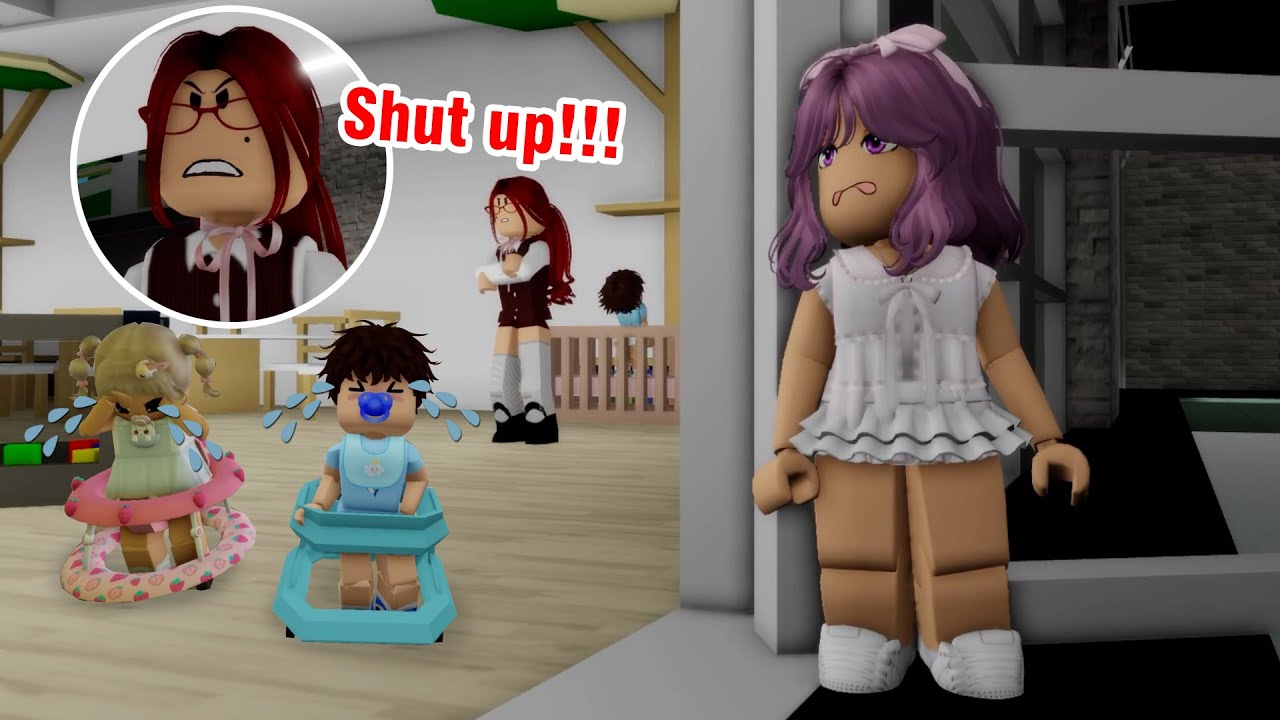 Я пыталась сбежать от жестокой воспитательницы | Violet Roblox TV