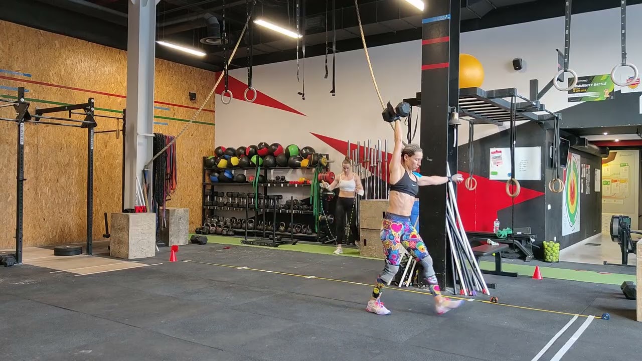Crossfit Open 26.2 Nadezhda Khrebtova 50-54Rx