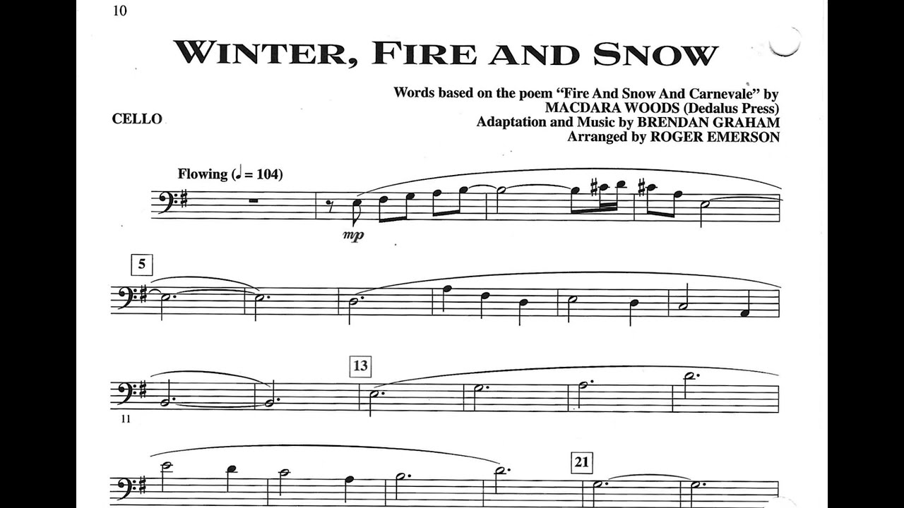 Winter, Fire, and Snow – VC