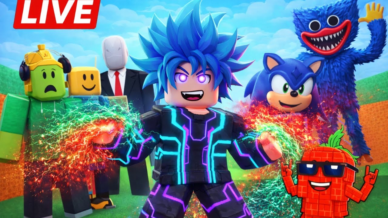 Playing Roblox With Viewers Live! COME EVERYONE