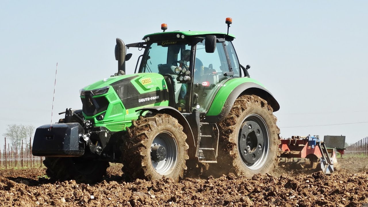 Deutz-Fahr Agrotron 6215 RC Shift + Ripuntatore Roga 5 Punte | F.lli GROSSO