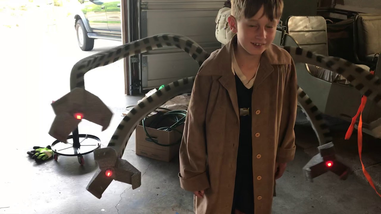 Testing Doctor Octopus Costume