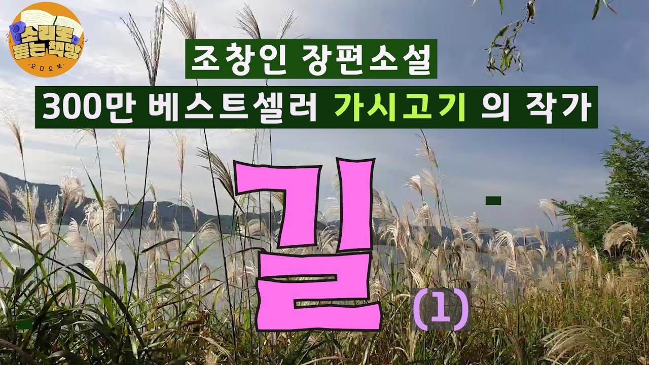 [장편소설오디오북] 길(1) / 조창인 [300만 베스트셀러 가시고기 작가]  / 승우는 복지사 아저씨와 원무과 과장님의 대화를 엿들은 걸 후회하고 또 후회한다. 연희가 살수있는.