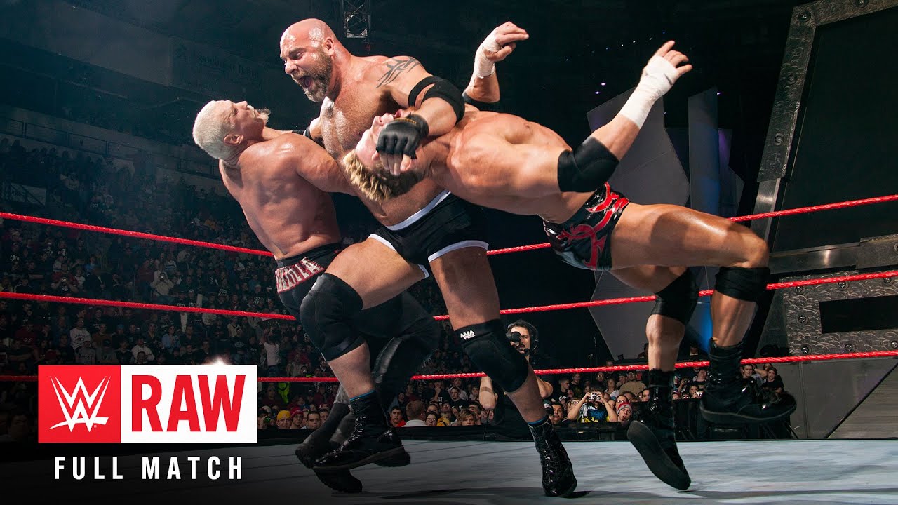 FULL MATCH: Goldberg vs. Scott Steiner vs. Test | Triple Threat Match: Raw, Jan. 19, 2004
