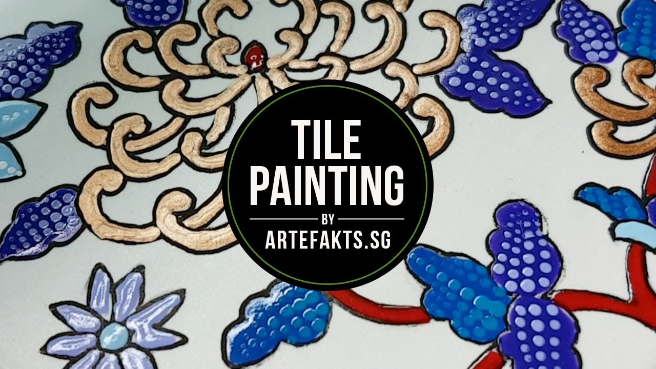 Ceramic Tile Painting by Artefakts
