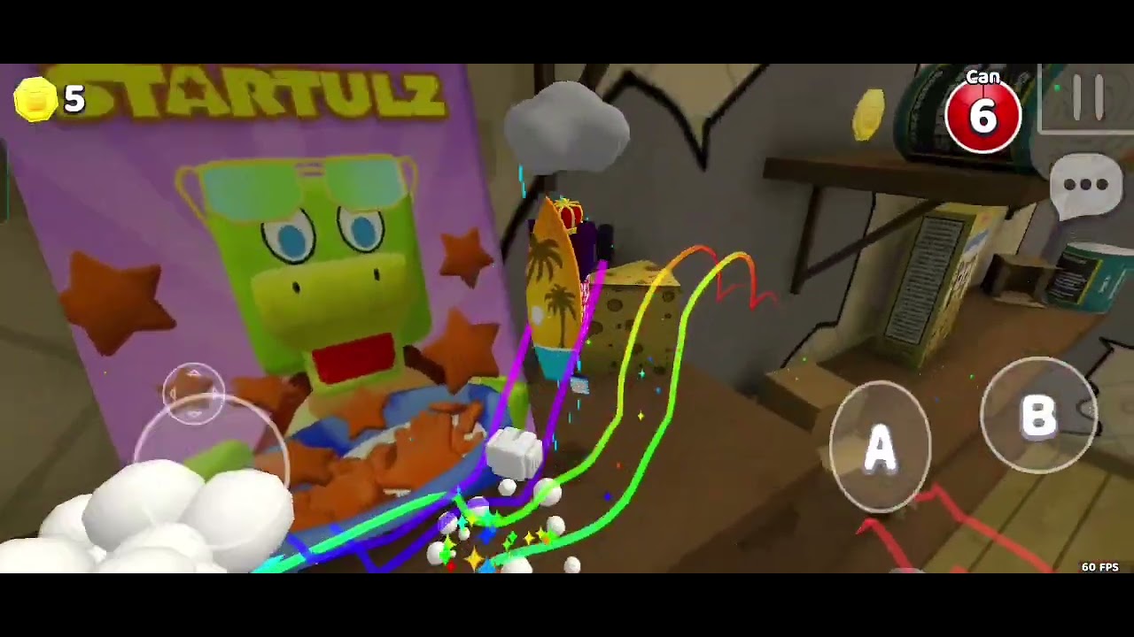 Kuzenim Züleyha ile super bear adventurede tüm çıkartmaları gösteriyoruz