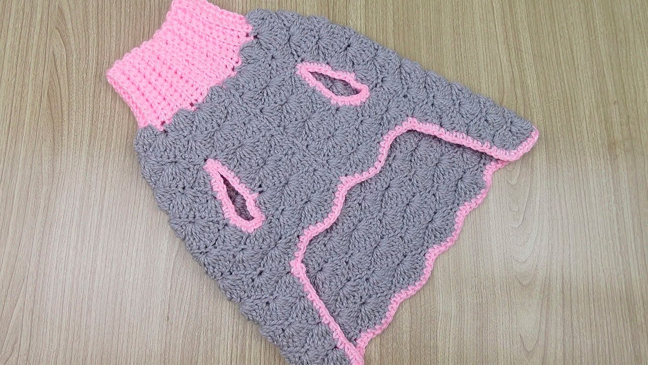 🌈ROPITA para MASCOTAS a Crochet | Ropa para PERROS y GATOS a Ganchillo❤
