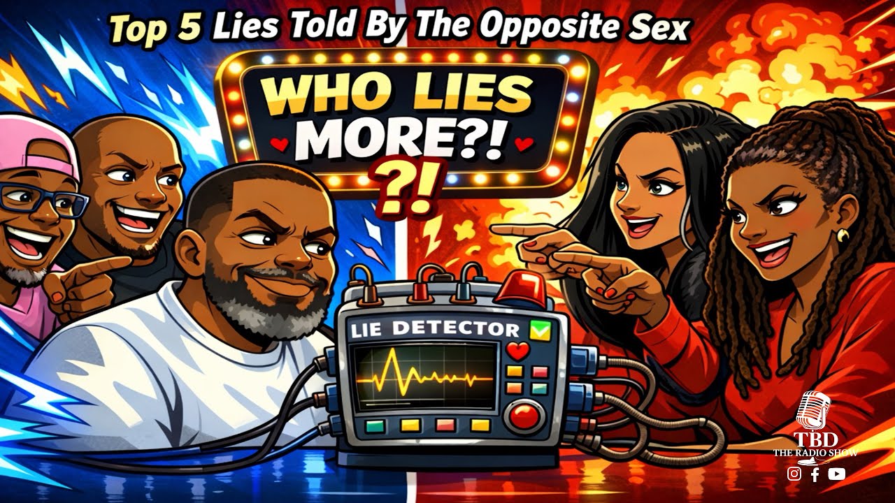 🎙️Top 5 Lies Told By The Opposite Sex | Men vs Women Debate 👀