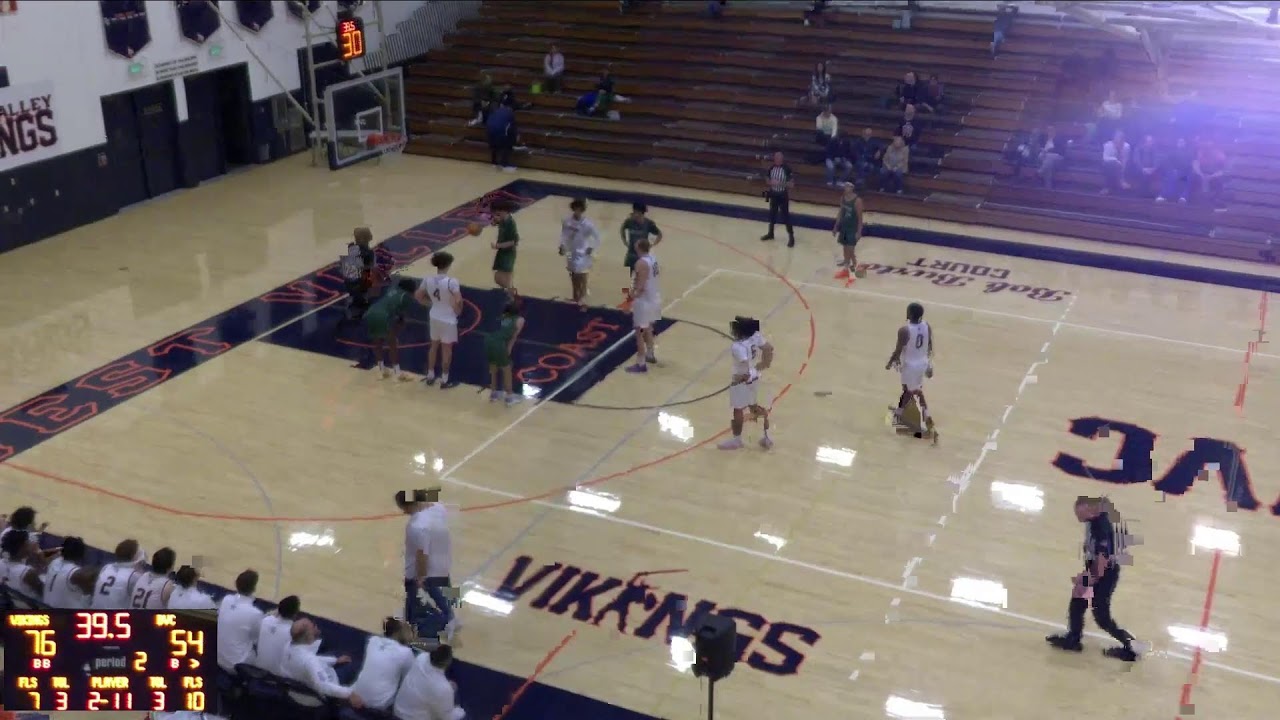 West Valley College vs Diablo Valley College Men's Junior College Basketball