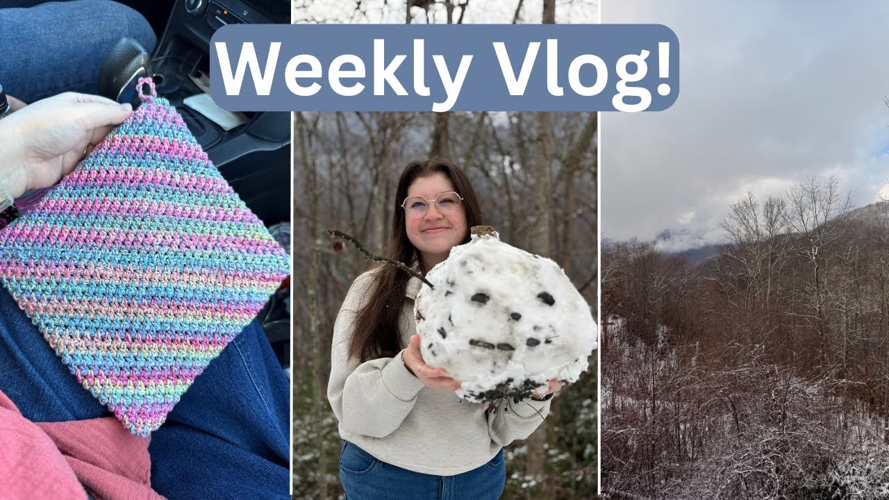 Weekly Vlog! Making socks, Going to the Mountains!