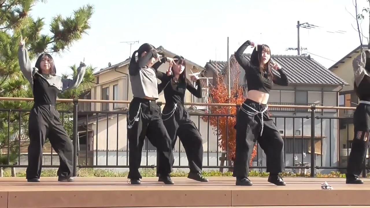 ダンス　高松南高校ダンス部　ダンスステージ「ふらっと仏生山野外広場」