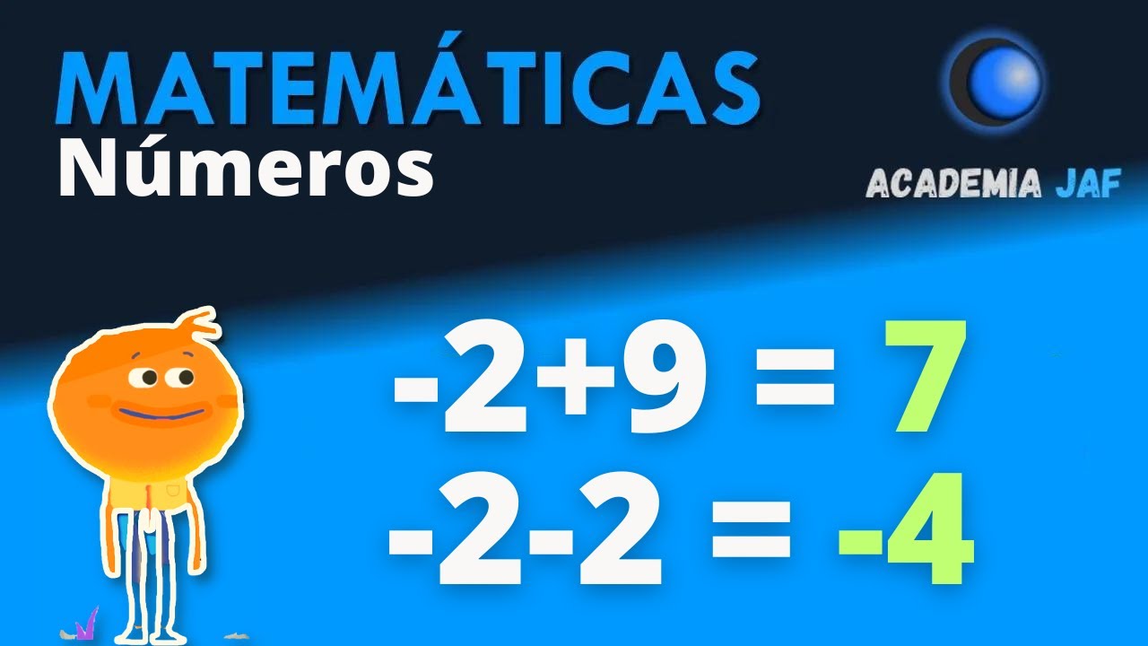Sumar y restar NÚMEROS ENTEROS