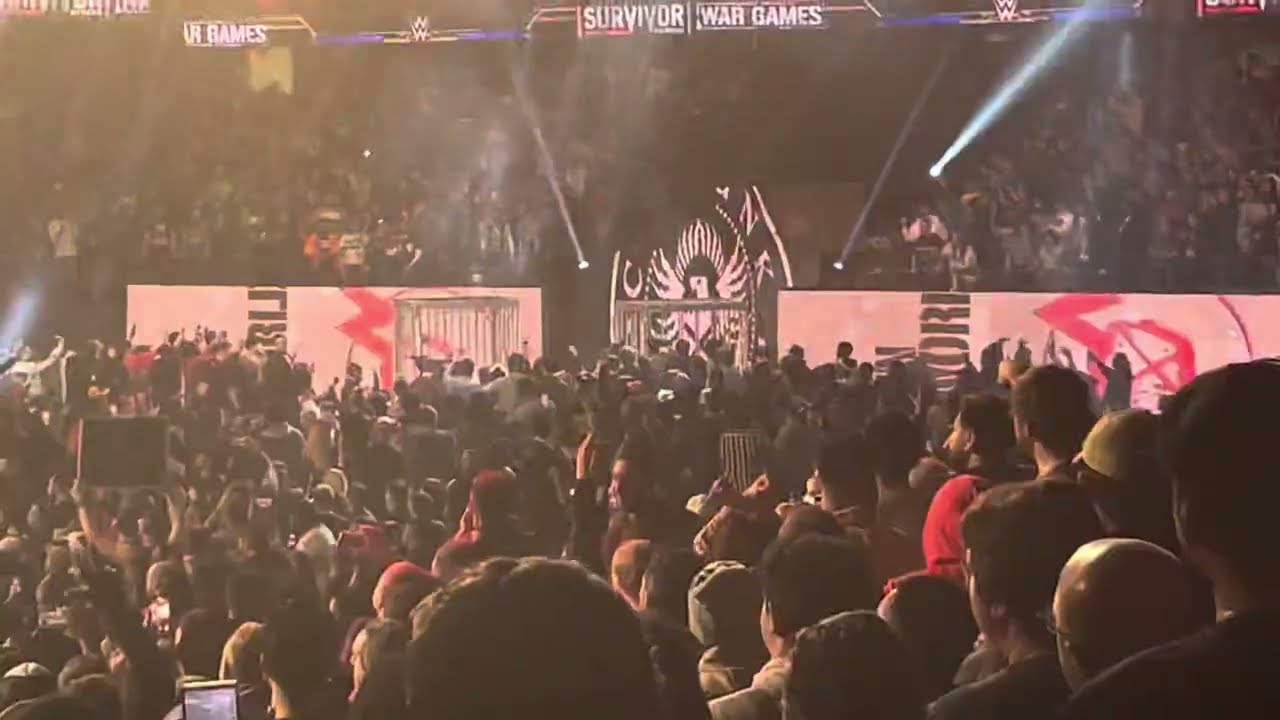 WWE Survivor Series 2023 CM Punk Returns Insane Crowd Pop Loud Chicago, IL Allstate Arena 11/25/2023