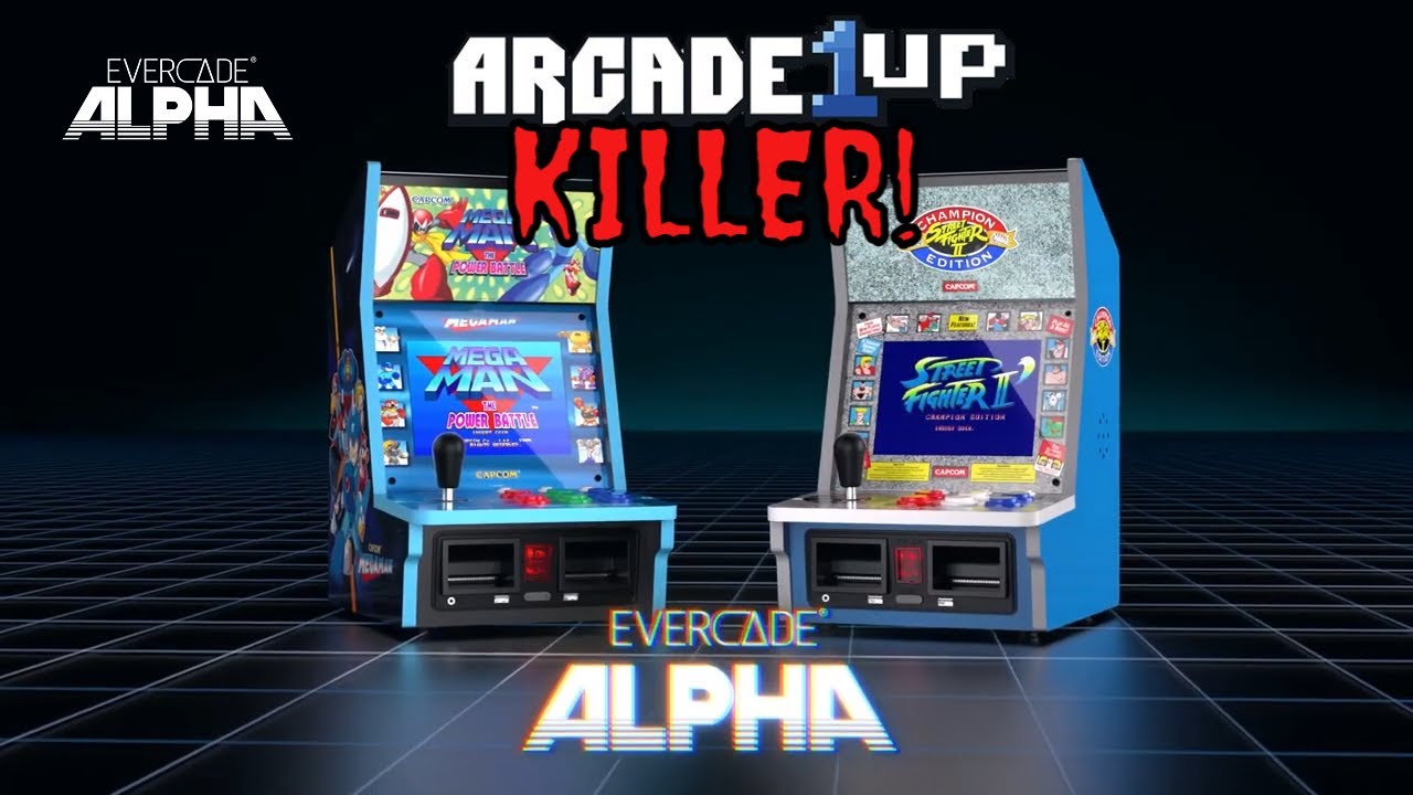 EVERCADE ALPHA the Arcade1Up Countercade KILLER