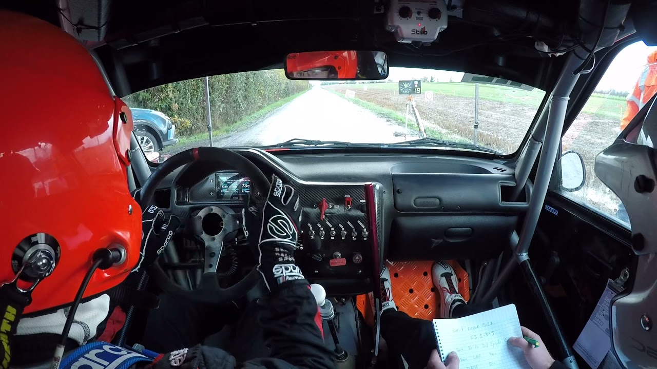 Rallye de Pont l’Évêque 2021, ES1 SEBIRE Anthony/SEBIRE Loïc