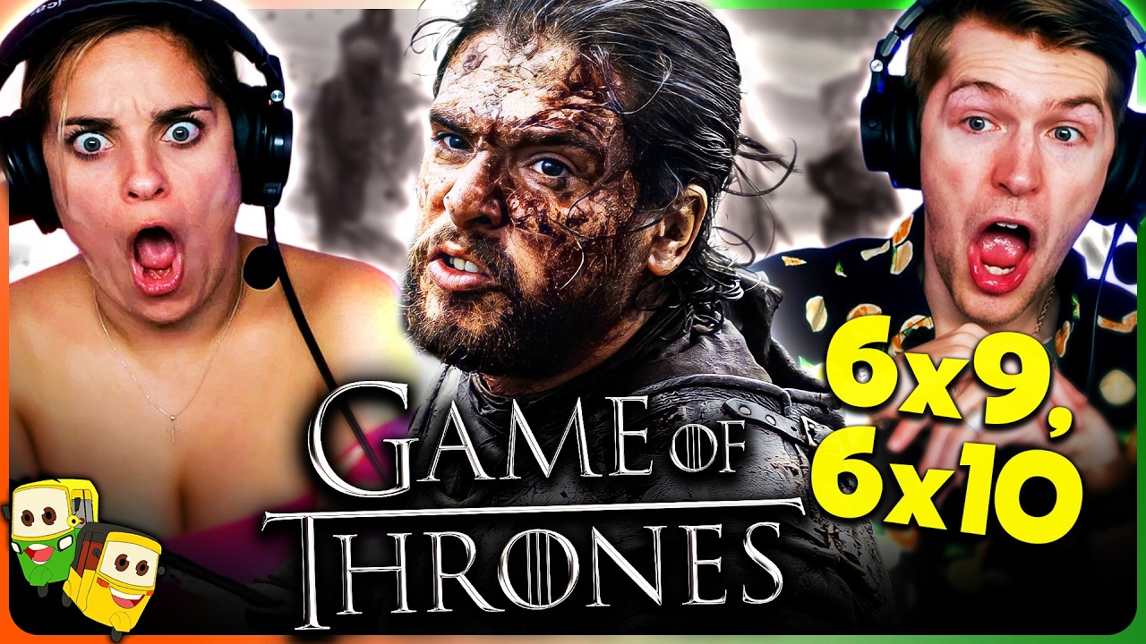 GAME OF THRONES 6x9 & 6x10 Reaction! | First Time Watch! | Peter Dinklage | Lena Headey