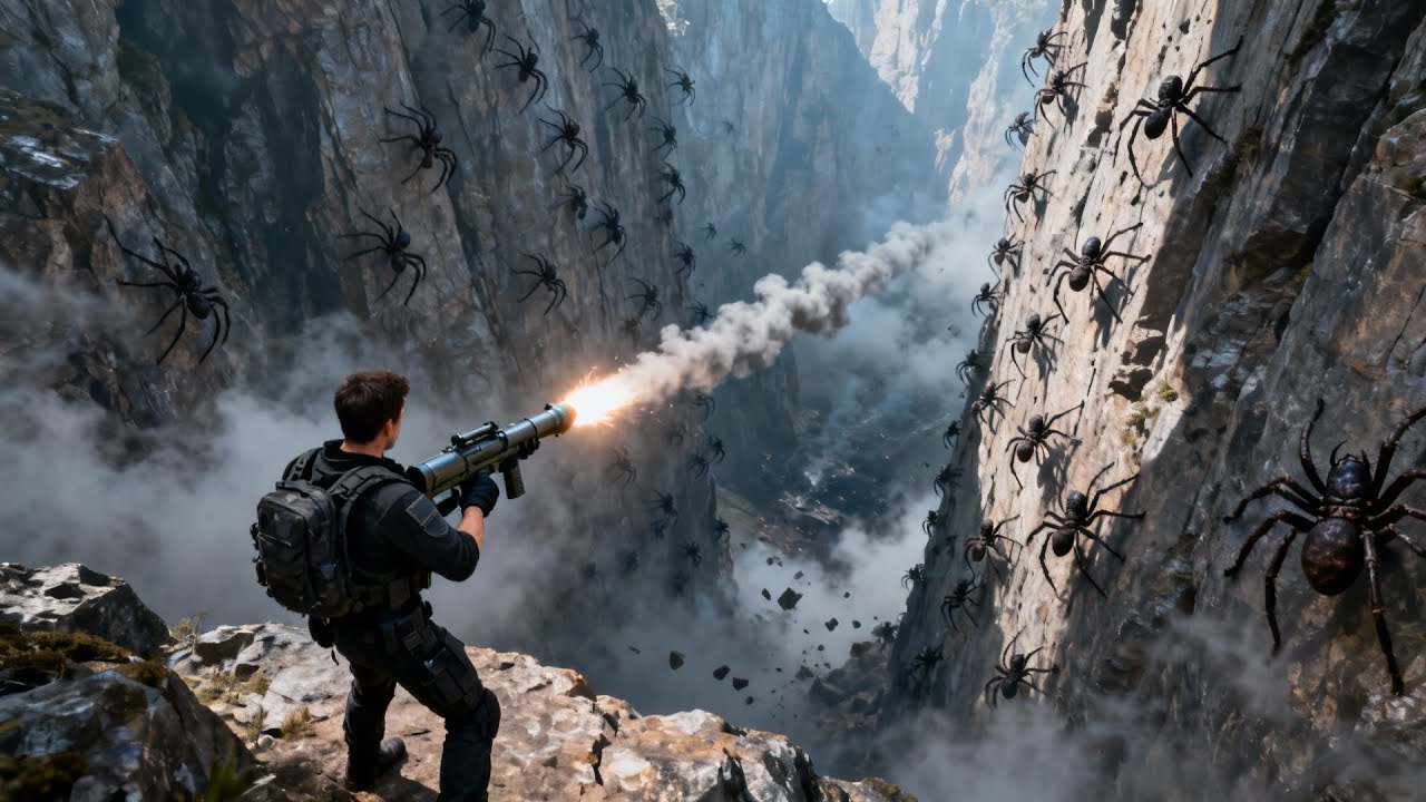 Vigilantes Descobrem Criaturas Zumbis Saindo de um Laboratório Oculto no Desfiladeiro