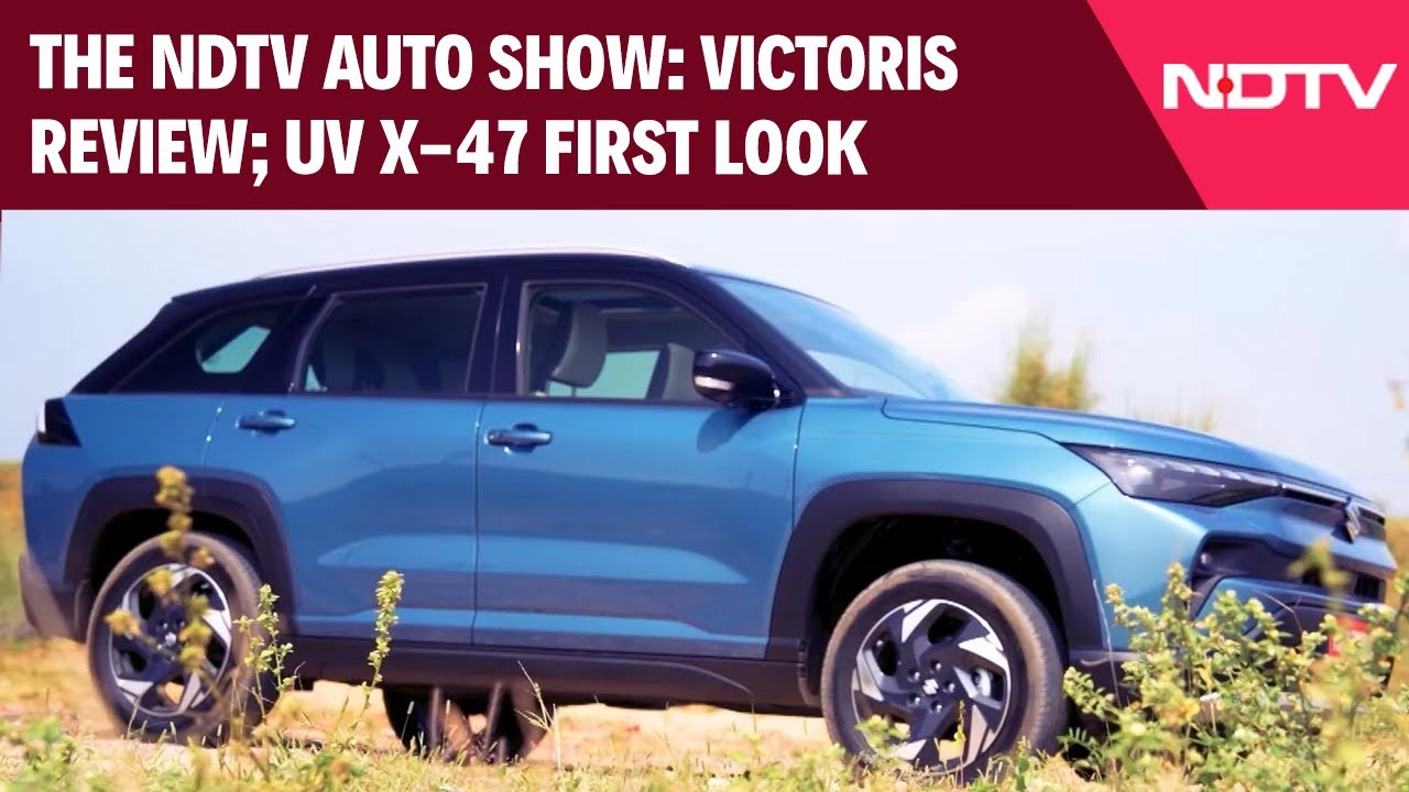 The NDTV Auto Show: Victoris Review; UV X-47 First Look, TVS Orbiter EV Ridden