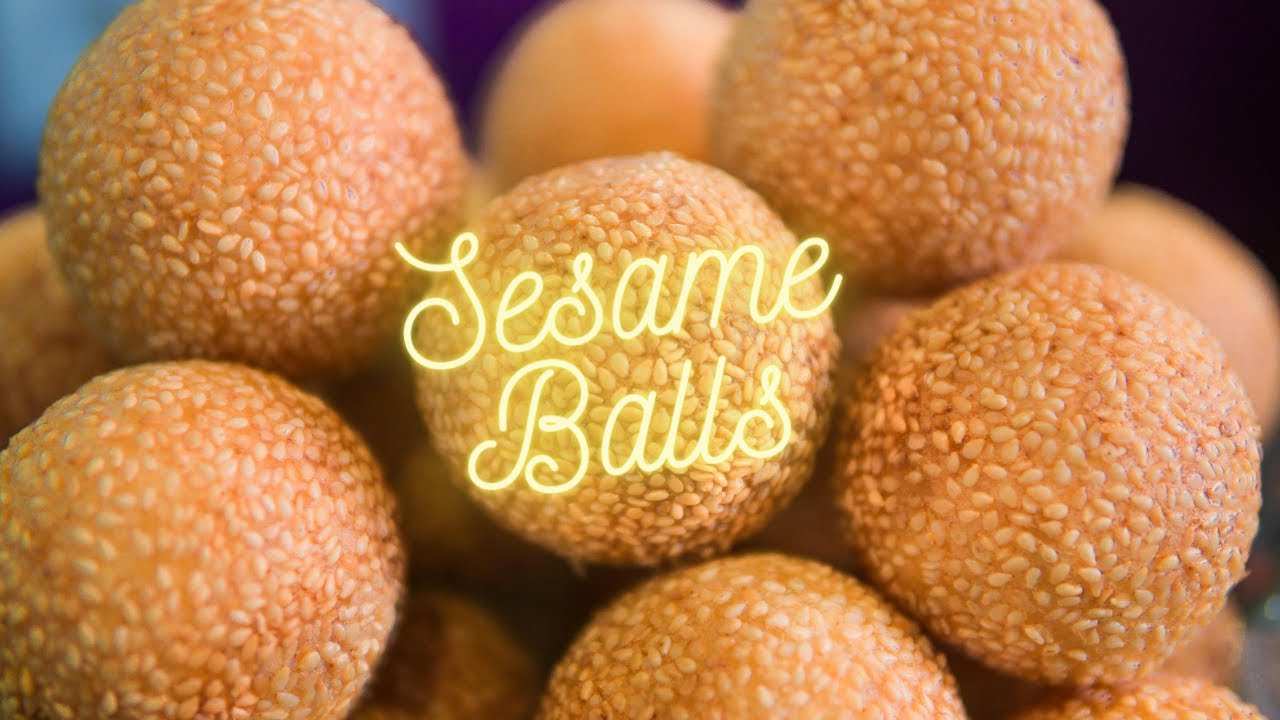 Bánh cam lúc lắc, giòn rụm, thơm ngon khó cưỡng | Sesame Balls Recipe【ENG SUB】|  Mai Hoa Cooking #7