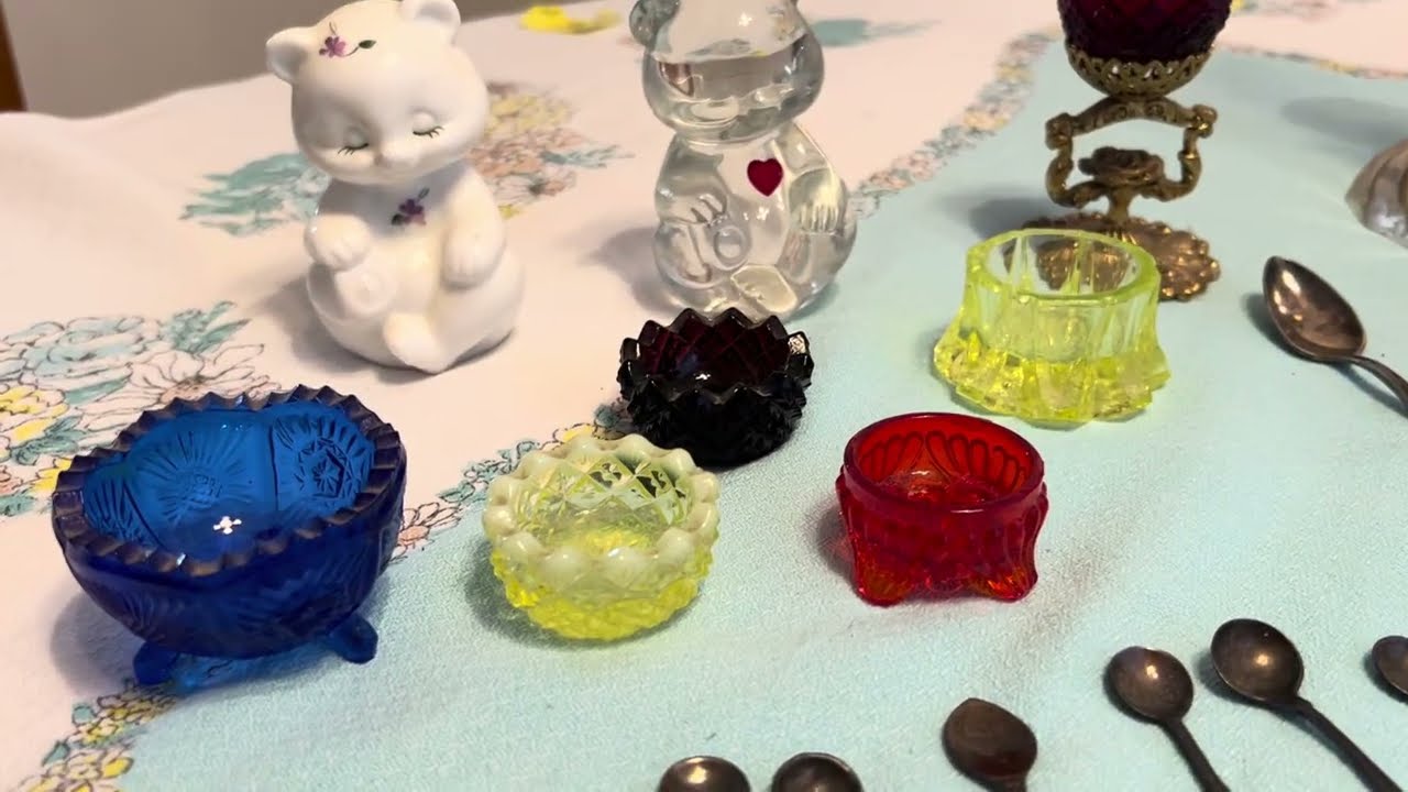 Estate Sale Finds Video #603:  Sterling Silver, Vaseline Glass & More