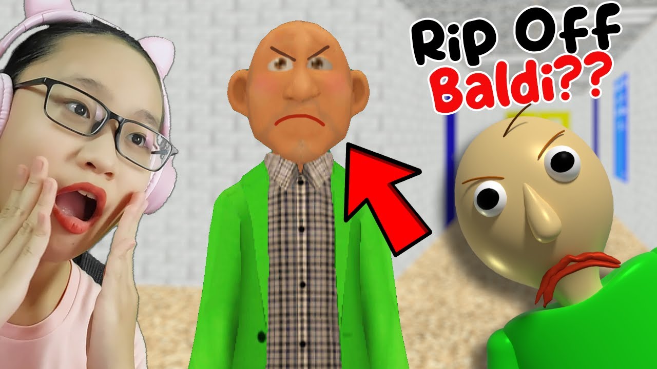 Rip Off Baldi's Basics? Scary Baldi Math Teacher