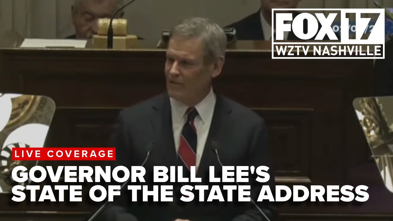 WATCH: Tennessee Governor Bill Lee's 2026 State of the State Address