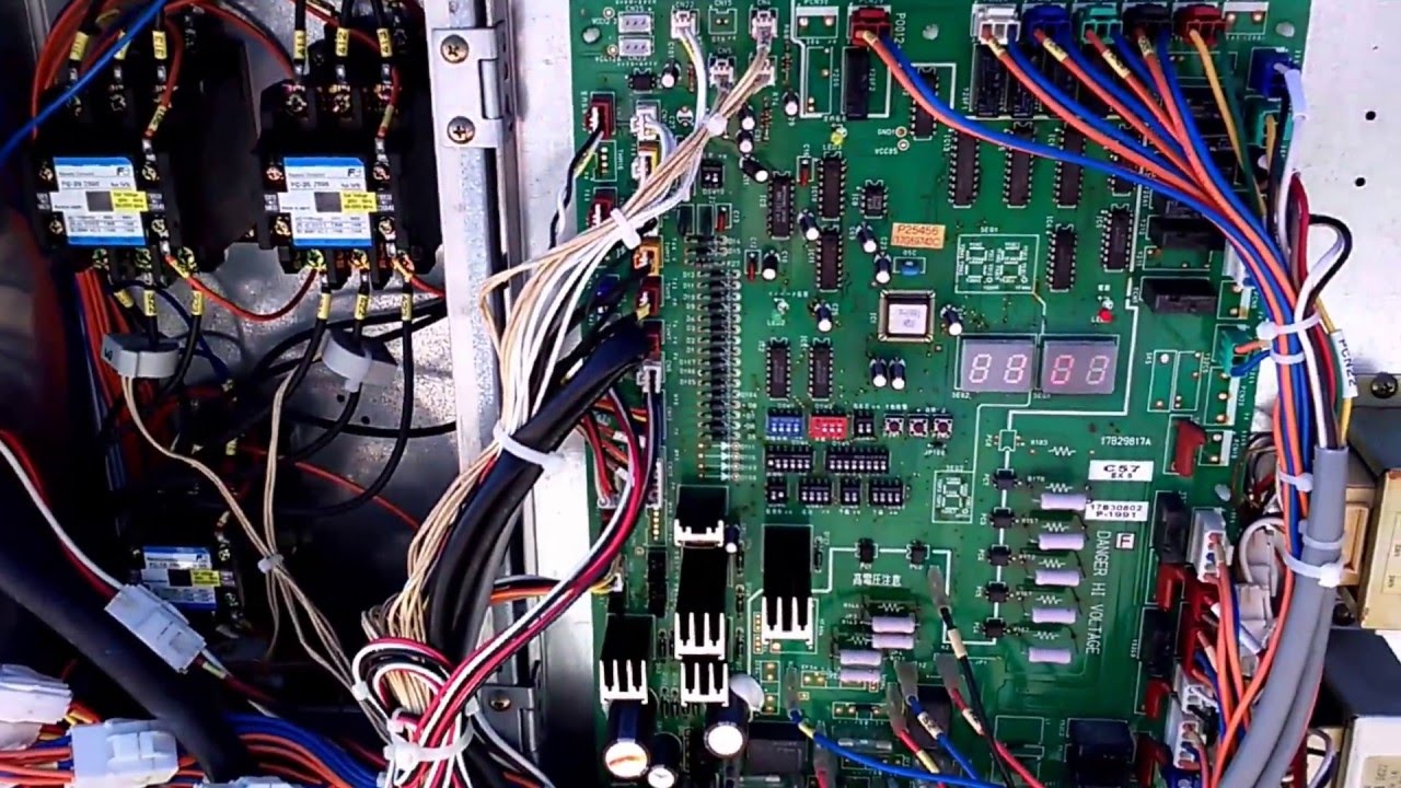 Hitachi VRF- Troca do compressor inverter