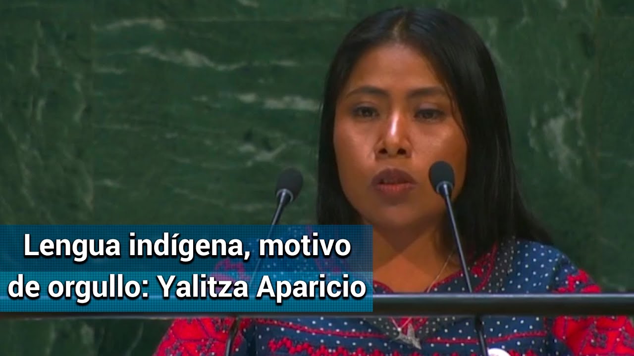 Yalitza Aparicio en la ONU: Hablar una lengua indígena es motivo de orgullo