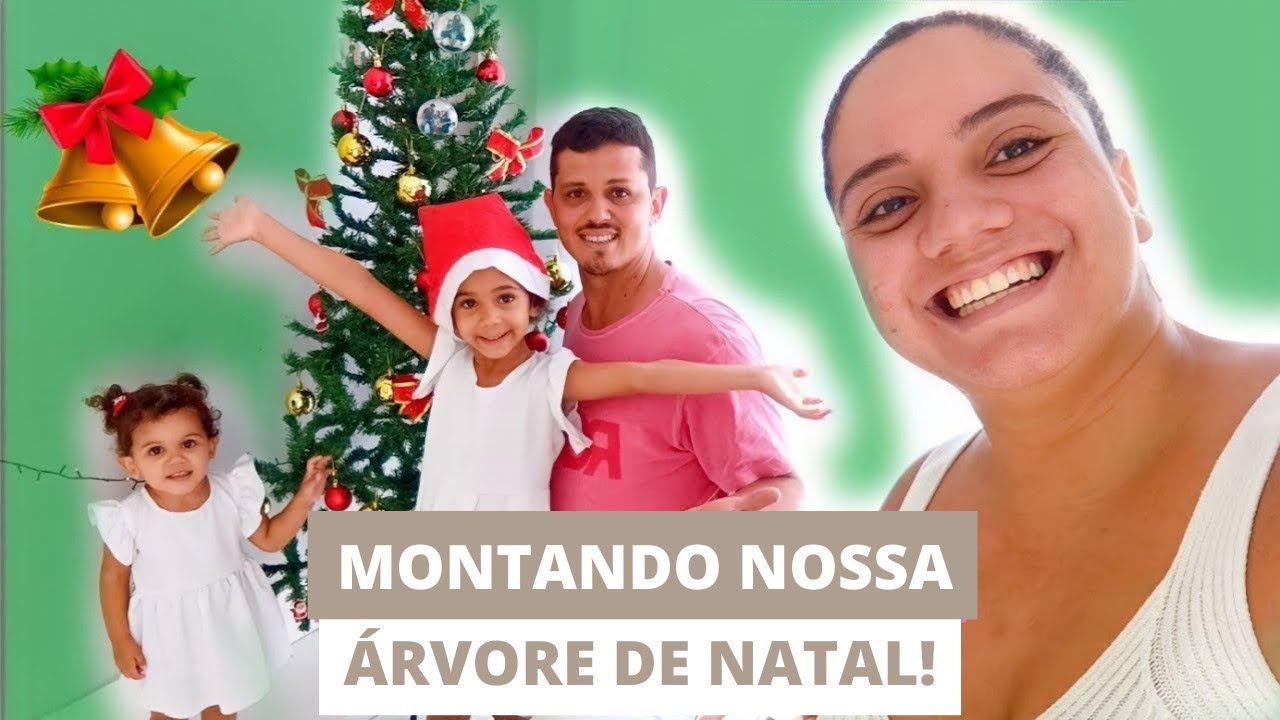 MONTAMOS NOSSA ÁRVORE DE NATAL EM FAMÍLIA! | CRISLANE MOTA