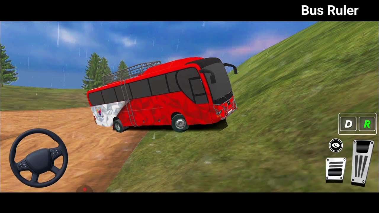 Real Coach Bus Simulator India Offroad Game | New Update Android Gameplay | Offroad Bus Sim India