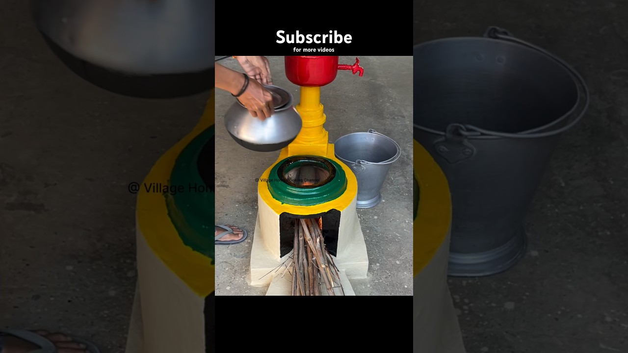 Chulhe pe pani Garam karne ka desi jugad mitti ka chulha new Experiment #chulha #experiment #shorts