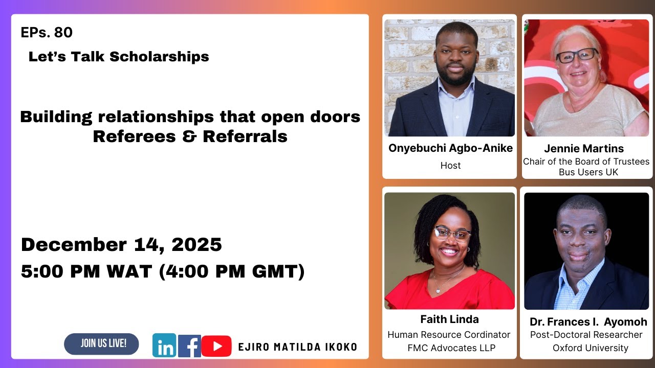 Building relationships that open doors: Referees and Referrals