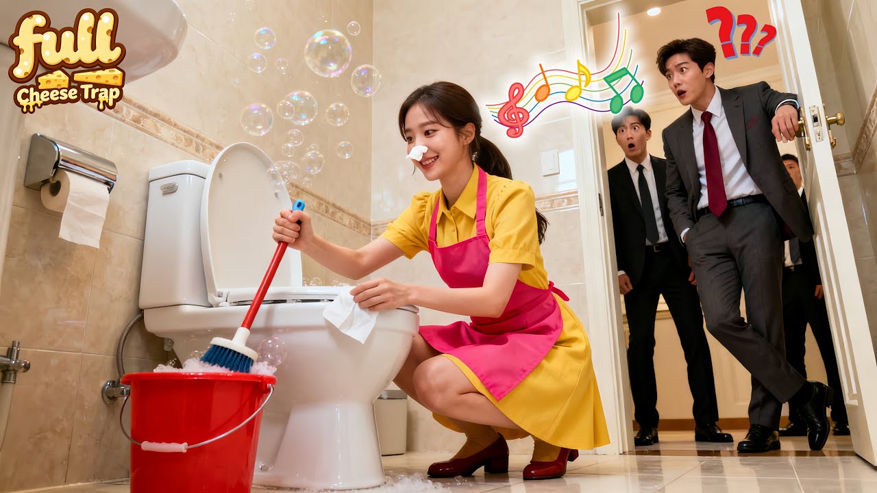 CEO Used Toilet Scrubbing To Test His Fiancée,Hoping She’d Fail—But She Smiled Through It,Love Came!