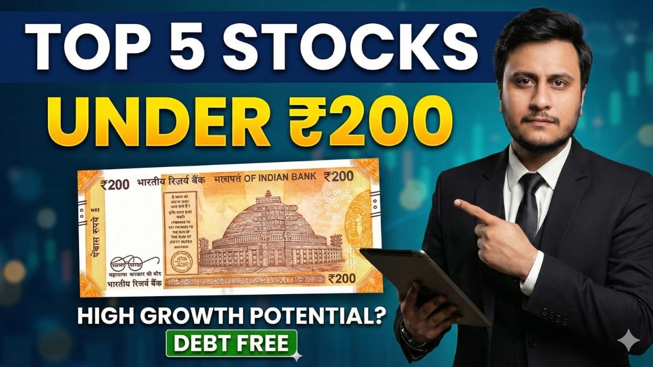 5 Best Stocks Under ₹200 for 2030 | High Dividend PSU Stocks High Dividend PSU Stocks