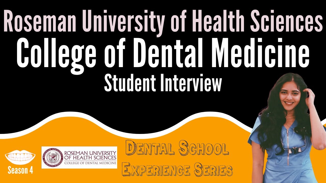Roseman University of Health Sciences CODM - Student Interview || FutureDDS | DSE: Season 4