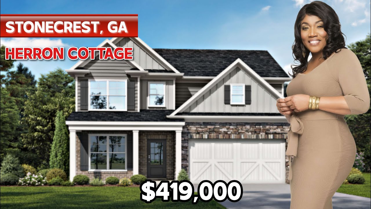 🏡 New Construction Herron Cottage | $419K | Stonecrest, GA | Modern Living! 🔑
