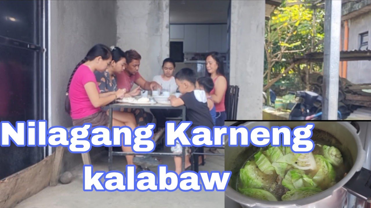 Naglaro kami ng basketball at nagluto si William ng nilagang karneng kalabaw